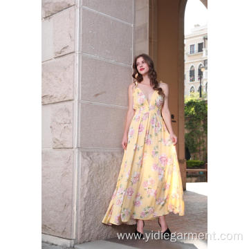 Ladies' Floral Cami Maxi Dress